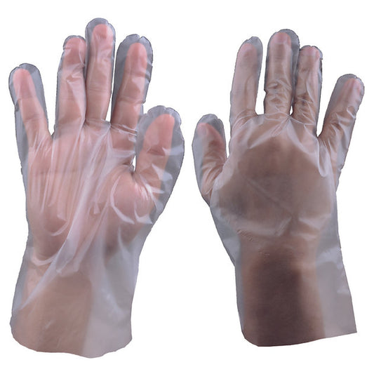 CPE Polyethylene  Disposable Gloves GVCE1111